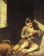 Bartolome Esteban Murillo The Young Beggar France oil painting reproduction